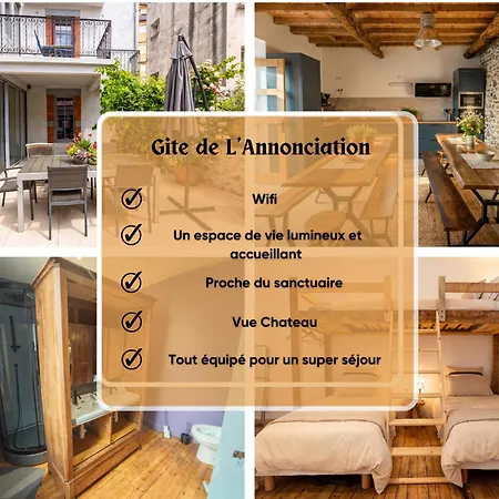 De L 'annonciation Сasa de vacaciones Lourdes